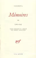 Mémoires, tome 3 : 1763-1774
