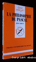 La philosophie de Pascal 