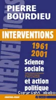 Interventions, 1961-2001