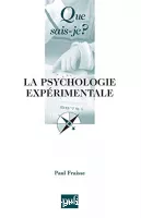 La Psychologie expérimentale